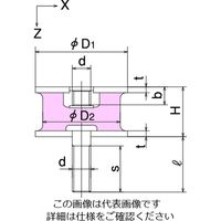 倉敷化工 ハイバッファー KUBー250ー3N 1個（直送品）