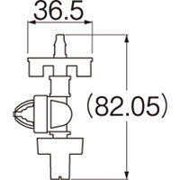 SANEI マイクロフォガー1分岐 EC120ー10B1 EC120-10B1 1セット(5個)（直送品）