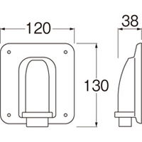 SANEI 化粧カバー R5462 1セット(3個)（直送品）