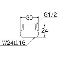 SANEI 小便アダプター T90ー25X 1セット(10個)（直送品）