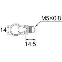 SANEI バス用ヒートン U20ー392 1セット(20個)（直送品）