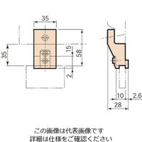 MSTコーポレーション ミドルバイスサンドイッチスライダ SRS-501 1個（直送品）