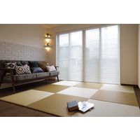 積水成型 SEKISUI 【美草】 MIGUSA置き畳 フロア畳 目積 幅830×奥行830×高さ15ｍｍ ツルバミ 1セット(3枚入)（直送品）