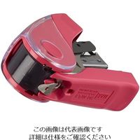 エスコ 32枚用 軽とじホッチキス(ピンク) EA762HC-12B 1セット(10個)（直送品）