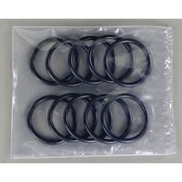 エスコ Pー21 オーリング (フッ素ゴム/10個)(運動用) EA423RF-21 1セット(100個:10個×10袋)（直送品）