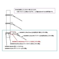 エスコ M6x22.0mm アイナット(右ねじ/ステンレス製) EA638RX-3 1セット(10個)（直送品）