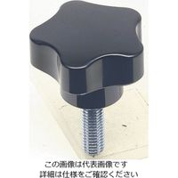 エスコ M8x25mm 雄ねじノブ EA948AD-117 1セット(10個)（直送品）