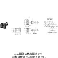 オムロン ブザー(丸胴形φ16) 一般音量タイプ M2BJーB24B 1セット(2個)（直送品）