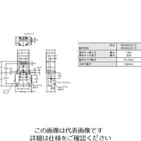 オムロン 小形セーフティ・ドアスイッチ D4NSー6DF 1個（直送品）