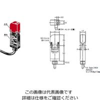 オムロン スリムタイプセーフティ・ドアスイッチ D4GSーN1T 1個（直送品）
