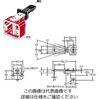 オムロン セーフティ・ドアスイッチ操作キー D4BSーK3 1セット(2個)（直送品）