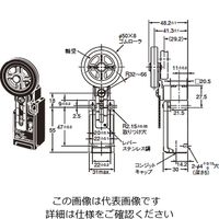 オムロン セーフティ・リミットスイッチ 2接点シリーズ(直接開路動作付き) D4Nー122H 1セット(2個)（直送品）