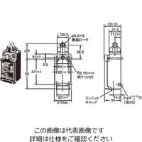 オムロン セーフティ・リミットスイッチ 3接点・MBB接点シリーズ(直接開路動作付き) D4Nー4D32 1セット(2個)（直送品）