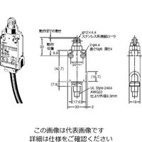 オムロン セーフティ・リミットスイッチ(直接開路動作付き) D4Fー102ー3D 1個（直送品）