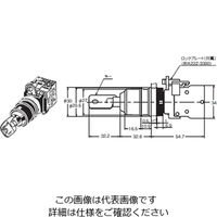オムロン セーフティ・キーセレクタスイッチ A22TKー2LLー12ーK01 1個（直送品）
