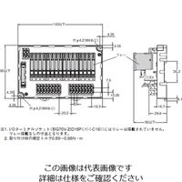 オムロン I/Oリレーターミナル リレー搭載タイプ G70VーSID16PーC16 1個（直送品）