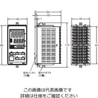 オムロン 温度調節器(デジタル調節計) E5ECーQQ4ASMー009 1個（直送品）