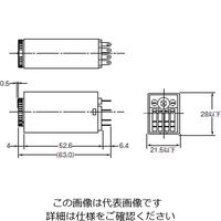 オムロン ソリッドステート・タイマ H3Yー4ーBDC100ー1103M 1個（直送品）