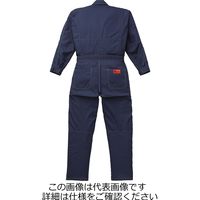 山田辰 夏ツヅキ服 ネイビーブルー 3L 1-5910-NB-3L 1枚（直送品）