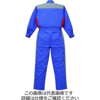 山田辰 寛斎ユニフォームツヅキ服 ロイヤルブルー 5L 12-KM-203-RB-5L 1枚（直送品）