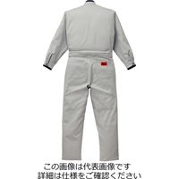 山田辰 ツヅキ服 シルバーグレー S 1-8400-SG-S 1枚（直送品）