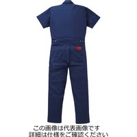 山田辰 夏半袖ツヅキ服 オーシャンネイビー LL 1-6201-NB-LL 1枚（直送品）