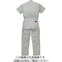 山田辰 EX半袖ツヅキ服 シルバーグレー B3L 1-8201-SG-B3L 1枚（直送品）