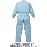 山田辰 抗菌夏ツヅキ服 ミストブルー L 1-1190-MT-L 1枚（直送品）