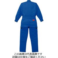山田辰 ストライプ調夏ツヅキ服 マリンブルー LL 1-8710-MB-LL 1枚（直送品）