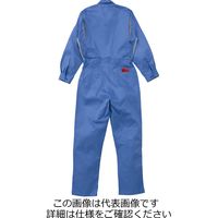 山田辰 綿100%ツヅキ服 スカイブルー L 1-1160-SB-L 1枚（直送品）