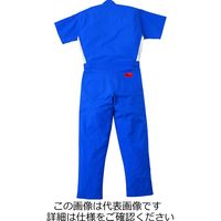 山田辰 銀ナノ抗菌半袖ツヅキ服 ネイビーブルー M 1-3751-NB-M 1枚（直送品）