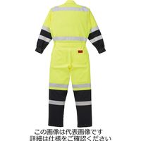 山田辰 JIS T8127クラス3適合高視認性安全夏ツヅキ服 イエロー M 1-7625-YE-M 1枚（直送品）