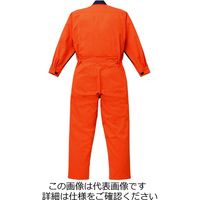 山田辰 防炎ツヅキ服 オレンジ 3L 1-5102-OR-3L 1枚（直送品）