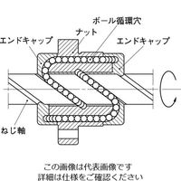 日本精工 RNFCL型 搬送用ボールねじ(エンドキャップ式片フランジナット) RNFCL3264A3 1個（直送品）