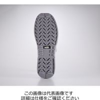 ノサックス 耐滑ウレタン2層底 静電安全靴 KC 短靴マジック式 黒 22cm KC-3600クロ 1足（直送品）