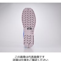 ノサックス 耐滑ウレタン2層底 静電安全靴 KC 短靴 スリッポンタイプ 青 23cm KC-4000アオ 1足（直送品）