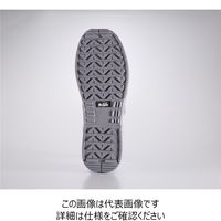 ノサックス 耐滑ウレタン2層底 静電安全靴 KC 短靴マジック式 青 30cm KC-3600アオ 1足（直送品）