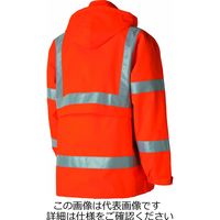 タカヤ商事 高視認性安全レインスーツ オレンジ M TU-NP40-31-M 1枚（直送品）