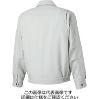 タカヤ商事 長袖ブルゾン シルバー 4L LB-3400-3-4L 1枚（直送品）