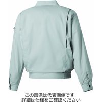 タカヤ商事 夏長袖ブルゾン シルバー 5L TU-8012-3-5L 1枚（直送品）