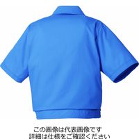 タカヤ商事 半袖ブルゾン ライトブルー LL KC-8821-6-LL 1枚（直送品）