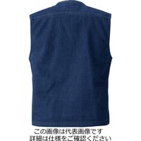 村上被服 ベスト インディゴブルー M 1459-52-M 1枚（直送品）