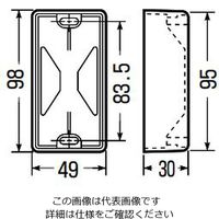 未来工業 モルタルガード枠 SBX 1セット（50個）（直送品）