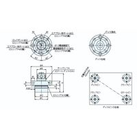 ナベヤ（NABEYA） Q-ロックエレメント ピン（空圧式複動） QLA26DCP 1個（直送品）
