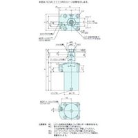 ナベヤ（NABEYA） 油圧単動スイングクランプ（2.5～7MPa仕様） SCSA0361L 1個（直送品）