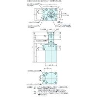 ナベヤ（NABEYA） 油圧複動スイングクランプ（1.5～7MPa仕様） SCDA0360L 1個（直送品）