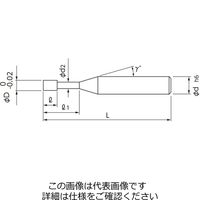 日進工具 アルミ用高能率エンドミル ALZ345φ9.4×28.2 01-00636-00940 1本（直送品）