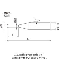 日進工具 無限コーティング Mスレッドミル（めねじ用） MMTMM2.5 06-00002-00250 1本（直送品）