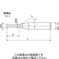 日進工具 無限コーティングプレミアム ねじ切り工具（ユニファイ・めねじ用） MMTUNO.0-80UNF 06-00003-00800（直送品）