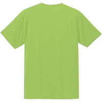 キャブ 4 . 7オンス ドライシルキータッチTシャツ XXXL ライムグリーン 508801 1セット(2入)（直送品）